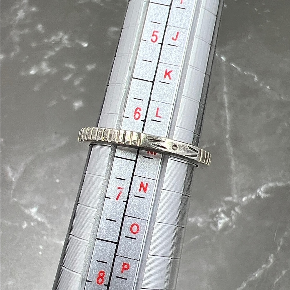 Sterling Silver Garnet Oval Ring - image 6